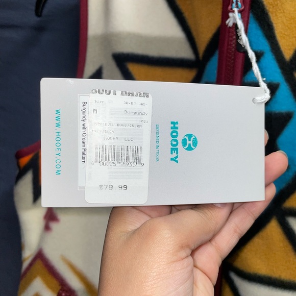 Hooey Jackets & Blazers - Reversible woman’s hooey Aztec fleece vest